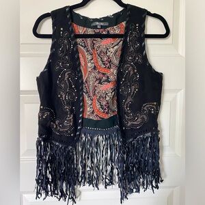 Y2k Miss Me Western Vest